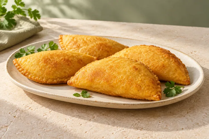 Cassava empanadas — illustrative serving suggestion